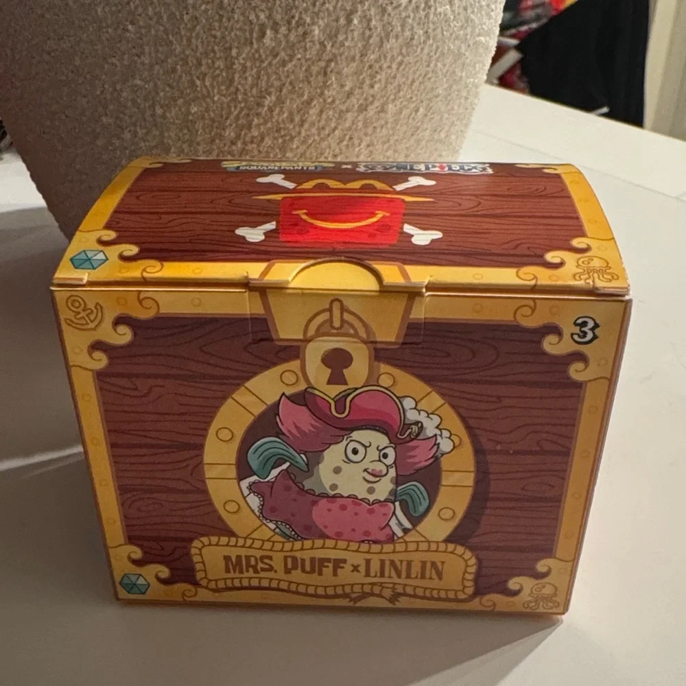 2026 McDonald’s Happy Meal SpongeBob #3 * MRS. PUFF x LINLIN * MIB